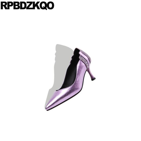 purple 2019 patent leather glitter pointed toe genuine peach fashion shoes 3 inch high heels scarpin pumps ladies, Black
purple 2019 patent leather glitter pointed toe genuine peach fashion shoes 3 inch high heels scarpin pumps ladies, Black