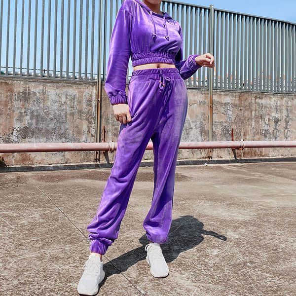 women velvet hooded sportswear autumn winter thick tracksuit hoodies pants tracksuit sweatshirt gym running fitness jogging set, Black;blue
women velvet hooded sportswear autumn winter thick tracksuit hoodies pants tracksuit sweatshirt gym running fitness jogging set, Black;blue