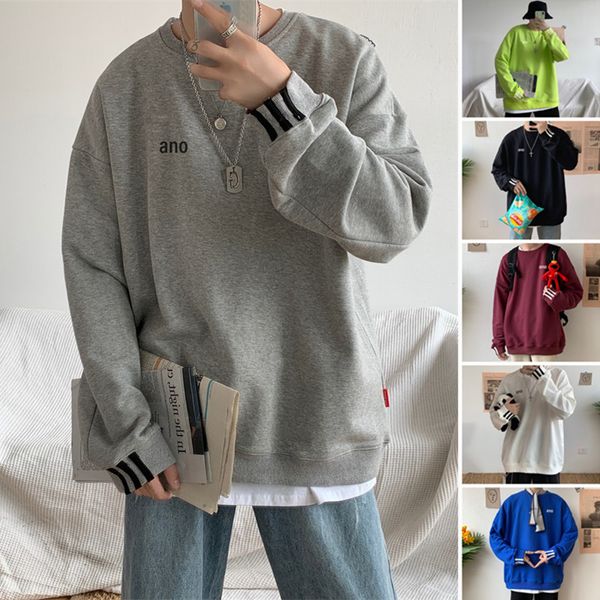 2019 new autumn and winter korean version of the college wind thick casual loose embroidery pullover, Black
2019 new autumn and winter korean version of the college wind thick casual loose embroidery pullover, Black