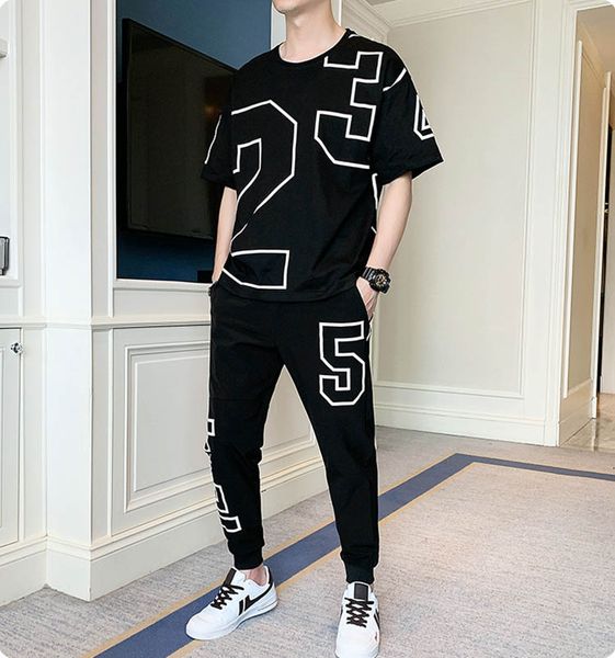 men's exercise & fitness clothing fashion mens casual t-shirt + long pants two-piece suit male print active thin tracksuits size m-4xl
men's exercise & fitness clothing fashion mens casual t-shirt + long pants two-piece suit male print active thin tracksuits size m-4xl