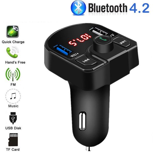 автомобильный цифровой fm-передатчик громкой связи bluetooth беспроводной автомобильный mp3-плеер телефона зарядное устройство usb 2.1a авто
автомобильный цифровой fm-передатчик громкой связи bluetooth беспроводной автомобильный mp3-плеер телефона зарядное устройство usb 2.1a авто
