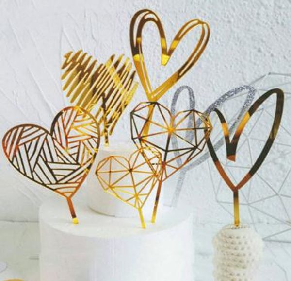 золотой акриловый формы сердца торт топпер украшение свадьбы геометрия торт топпер на день рождения прекрасные подарки 
золотой акриловый формы сердца торт топпер украшение свадьбы геометрия торт топпер на день рождения прекрасные подарки
