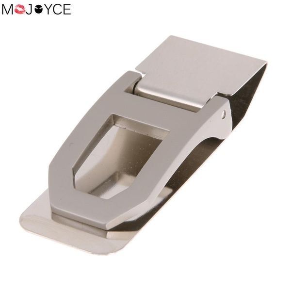 1pc stainless steel metal money clip fashion simple silver dollar cash clamp holder wallet for men women, Black
1pc stainless steel metal money clip fashion simple silver dollar cash clamp holder wallet for men women, Black