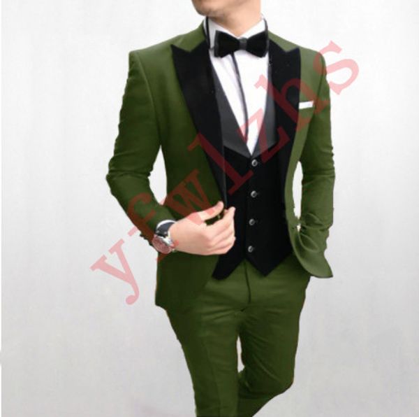 handsome one button groomsmen peak lapel groom tuxedos men suits wedding/prom/dinner man blazer(jacket+pants+tie+vest) 764, Black;gray
handsome one button groomsmen peak lapel groom tuxedos men suits wedding/prom/dinner man blazer(jacket+pants+tie+vest) 764, Black;gray