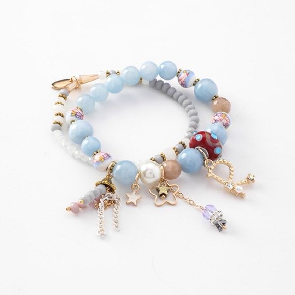 simple crystal beads double layer bracelet girls women fashion jewelry tassel star charm bracelets cute, Black
simple crystal beads double layer bracelet girls women fashion jewelry tassel star charm bracelets cute, Black