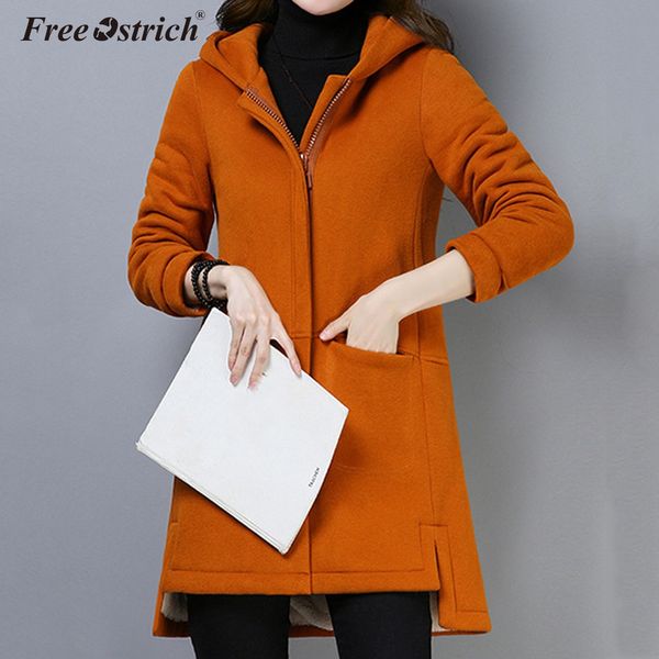 ostrich women coat winter warm solid vintage pockets oversize hooded coats female casual outwear jacket plus size n30, Black
ostrich women coat winter warm solid vintage pockets oversize hooded coats female casual outwear jacket plus size n30, Black