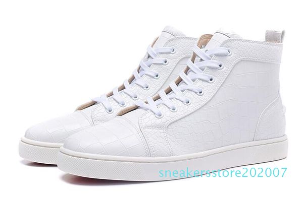 2019 new designer bottom is red sneaker luxury shoe for mens women party wedding genuine leather casual shoes spike sneakers 36-45 s07 r08
2019 new designer bottom is red sneaker luxury shoe for mens women party wedding genuine leather casual shoes spike sneakers 36-45 s07 r08