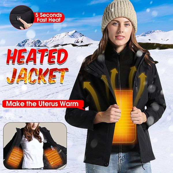 jaycosin women's smart thermostatic electric heating jacket overcoat heater cotton women men winter warm jackets coats 19sep03, Tan;black
jaycosin women's smart thermostatic electric heating jacket overcoat heater cotton women men winter warm jackets coats 19sep03, Tan;black