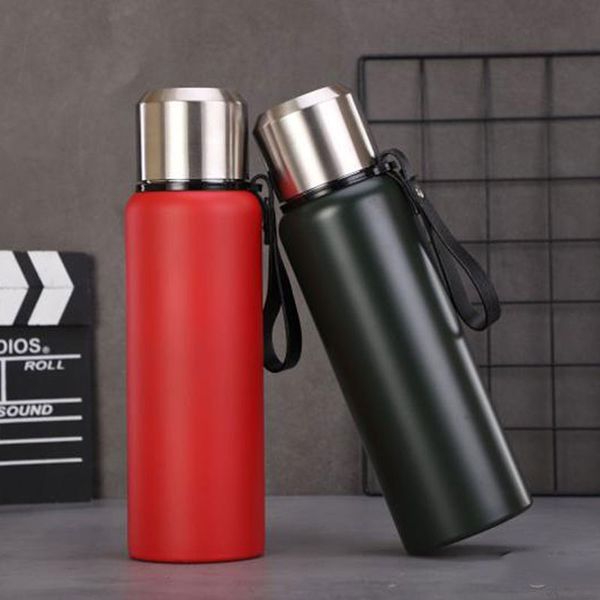 high grade 600/800/1000/1300 stainless steel large capacity sport water bottle portable double wall vacuum insulated water bottle with rope
high grade 600/800/1000/1300 stainless steel large capacity sport water bottle portable double wall vacuum insulated water bottle with rope