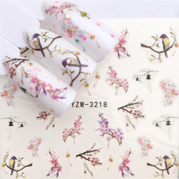 yzwle 1 pc 2019 new styles nail sticker water decals branch / flower / cat transfer nail art decoration, Black
yzwle 1 pc 2019 new styles nail sticker water decals branch / flower / cat transfer nail art decoration, Black