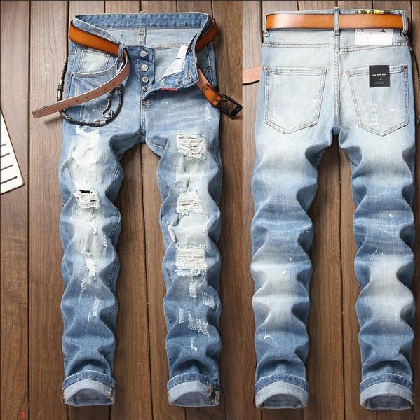 jeans fashion patches hole washed embroidery bleached pants white distrressed zipper denim pants lr191225, Blue
jeans fashion patches hole washed embroidery bleached pants white distrressed zipper denim pants lr191225, Blue