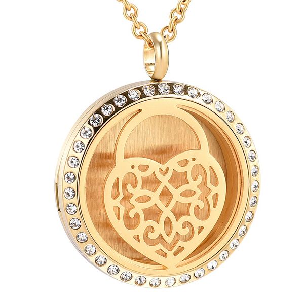 stainless steel inlay crystal round apple shaped aromatherapy pendant essential oils diffuser perfume 12 pads necklace ijp0368, Silver
stainless steel inlay crystal round apple shaped aromatherapy pendant essential oils diffuser perfume 12 pads necklace ijp0368, Silver