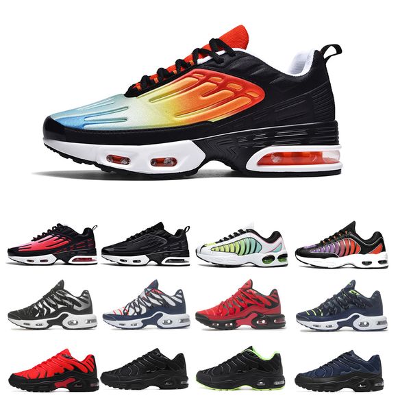 2020 air original tn plus professional air cushion mesh breathable running shoes spring autumn walking shoes men women sneakers y200612, Black
2020 air original tn plus professional air cushion mesh breathable running shoes spring autumn walking shoes men women sneakers y200612, Black