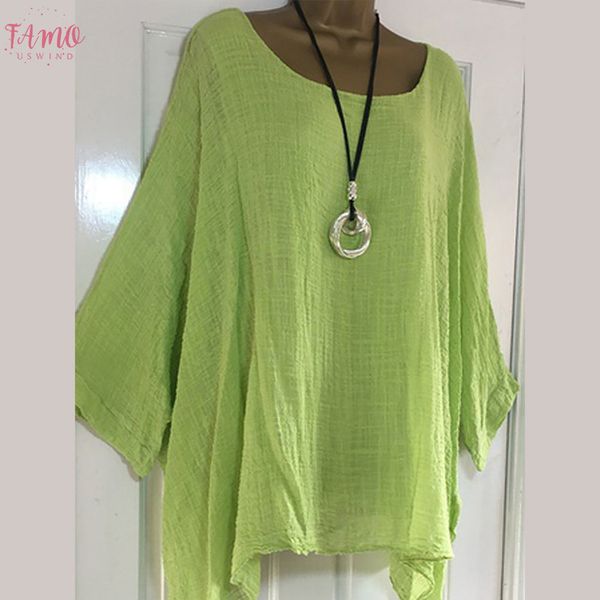 casual crew neck женская блузка batwing рукава сыпучие белье дамы top рубашки весна лето женщин топы и блузки плюс размер туники, White
casual crew neck женская блузка batwing рукава сыпучие белье дамы top рубашки весна лето женщин топы и блузки плюс размер туники, White