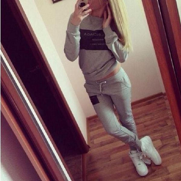 woman clothes sets ballinciaga tracksuits 2 piece set women suit hoodies fashion new female s-xl, Gray
woman clothes sets ballinciaga tracksuits 2 piece set women suit hoodies fashion new female s-xl, Gray