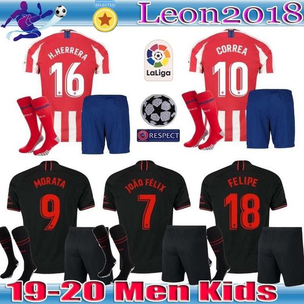 men kids 19 20 joão félix atletico de madrid soccer jerseys 2019 2020 llorente joao felix camiseta de fútbol youth lemar football shirt, Black;yellow
men kids 19 20 joão félix atletico de madrid soccer jerseys 2019 2020 llorente joao felix camiseta de fútbol youth lemar football shirt, Black;yellow