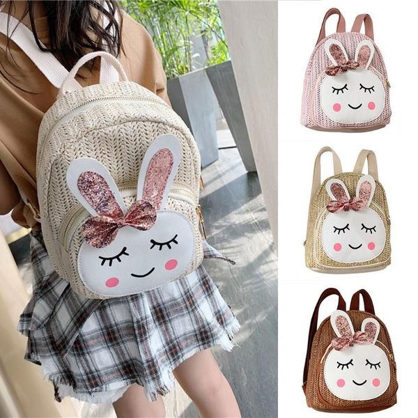 children kids fashion girls backpack cartoon straw shoulder zipper simple women's bag backpack casual bags
children kids fashion girls backpack cartoon straw shoulder zipper simple women's bag backpack casual bags