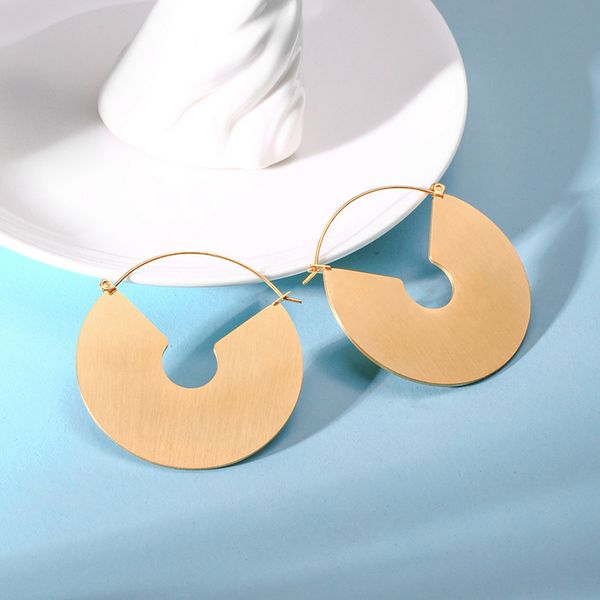 vnox vintage hoop earrings matte gold color circle earrings for women long earring jewelry brinco, Golden;silver
vnox vintage hoop earrings matte gold color circle earrings for women long earring jewelry brinco, Golden;silver