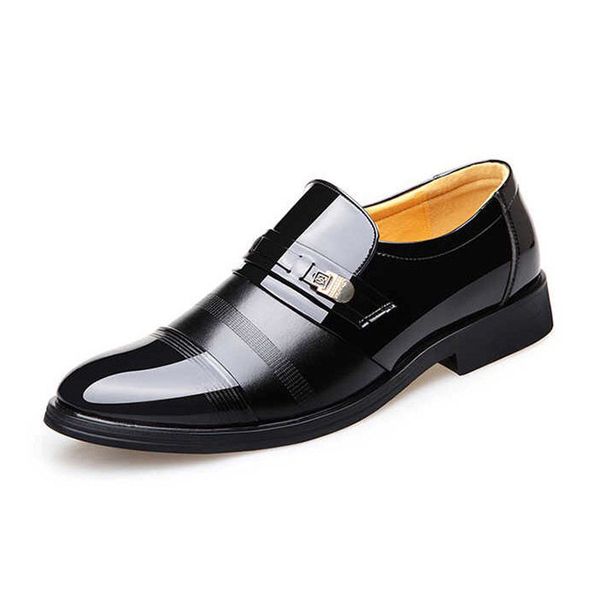 2019 height increasing 6cm formal shoes men leather dress shoes men patent leather quality oxford shoes for men business british style flats, Black
2019 height increasing 6cm formal shoes men leather dress shoes men patent leather quality oxford shoes for men business british style flats, Black
