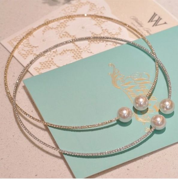 hesiod selling double acrylic imitation pearl necklace women jewelry collar torques shape choker necklace for women, Silver
hesiod selling double acrylic imitation pearl necklace women jewelry collar torques shape choker necklace for women, Silver