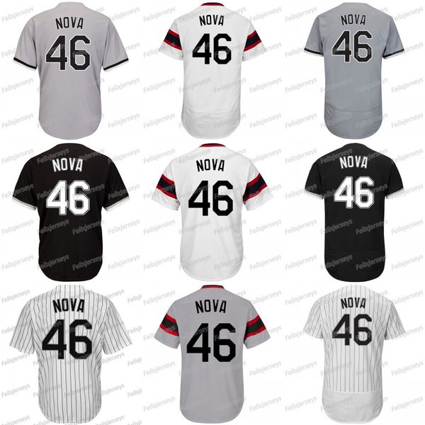 Men Women Youth Chicago 46 Ivan Nova Ryan LaMarre Leury Garcia Matt Skole Trayce Thompson Jose Abreu Yoan Moncada Tim Anderson Jersey