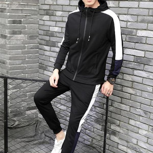 2020 designer men tracksuits casual suits for men sports brand jackets pants zipper hoodies print letter strip spring sets 7166, Gray
2020 designer men tracksuits casual suits for men sports brand jackets pants zipper hoodies print letter strip spring sets 7166, Gray