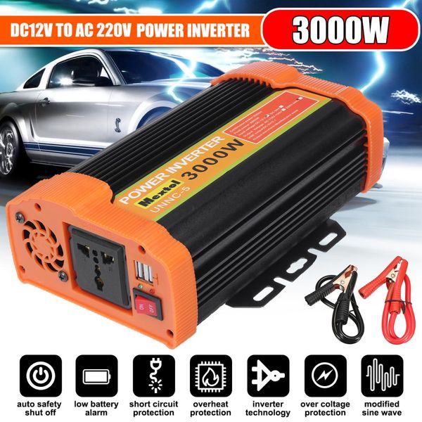 dual usb max 6000 watts solar power inverter dc 12 v to ac 220 volt car adapter charge converter modified sine wave transformer
dual usb max 6000 watts solar power inverter dc 12 v to ac 220 volt car adapter charge converter modified sine wave transformer