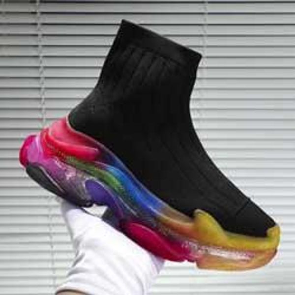 2019 new arrivals women yellow sock shoes platform sneakers ankle boot causal dad shoes 35-45 ing, Black
2019 new arrivals women yellow sock shoes platform sneakers ankle boot causal dad shoes 35-45 ing, Black