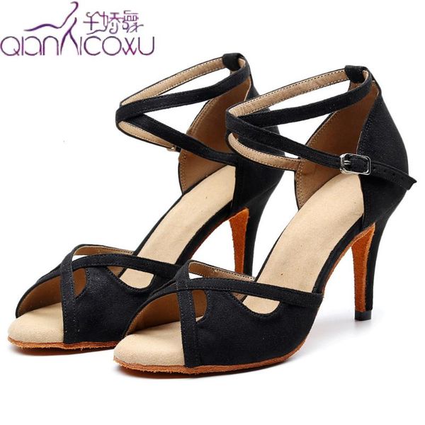 female jazz salsa ballroom latin dance shoes for dancing women ladies tap high heels open toe suede 1029 pumps
female jazz salsa ballroom latin dance shoes for dancing women ladies tap high heels open toe suede 1029 pumps