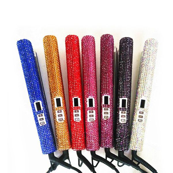 2019 High Quality Taurus 105 crystal flat iron sparkle 2 in 1 bling Diamond MCH Professional Hair Irons curling Straightener Styling Tools
2019 High Quality Taurus 105 crystal flat iron sparkle 2 in 1 bling Diamond MCH Professional Hair Irons curling Straightener Styling Tools