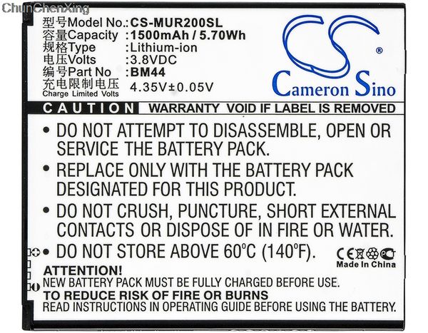 cameron sino 1500mah аккумулятор bm44 для xiaomi redmi 2, redmi 2a
cameron sino 1500mah аккумулятор bm44 для xiaomi redmi 2, redmi 2a