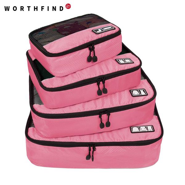 worthfind travel bag 4 set packing cubes luggage packing organizers with shoe bag fit 23" carry on suitcase
worthfind travel bag 4 set packing cubes luggage packing organizers with shoe bag fit 23" carry on suitcase