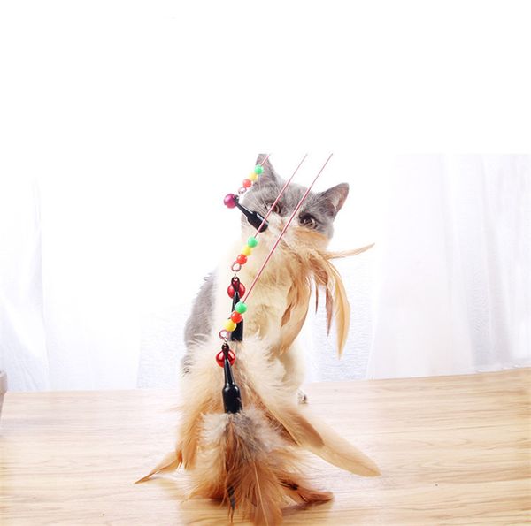 cat toy funny cat stick kitty pet wire small bell feather funny cat rod supplies xd22825
cat toy funny cat stick kitty pet wire small bell feather funny cat rod supplies xd22825