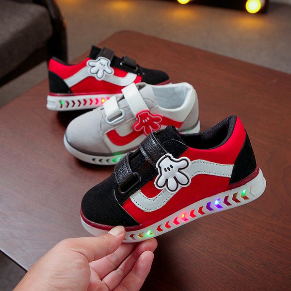 cartoon cute led fashion baby shoes cool baby boys girls sneakers lighting glowing casual infant tennis, Black
cartoon cute led fashion baby shoes cool baby boys girls sneakers lighting glowing casual infant tennis, Black