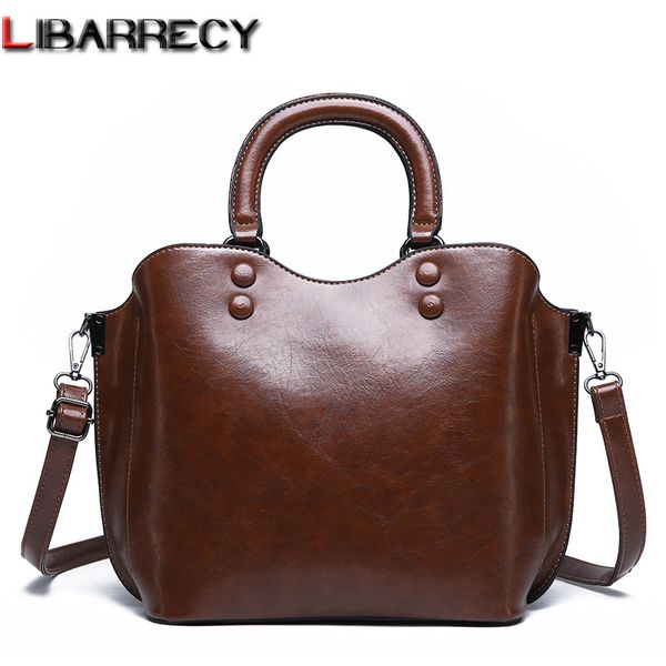 women handbags vintage oil leather shoulder bags female fashion messenger bag ladies casual big totes
women handbags vintage oil leather shoulder bags female fashion messenger bag ladies casual big totes