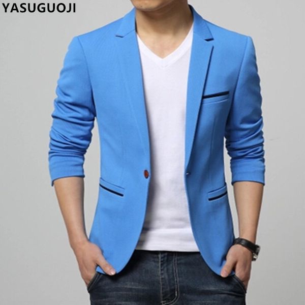 new 2018 fashion slim fit single breasted solid color blazer men casual men's 5xl clothing englad style suit jacket men /xf13, White;black
new 2018 fashion slim fit single breasted solid color blazer men casual men's 5xl clothing englad style suit jacket men /xf13, White;black