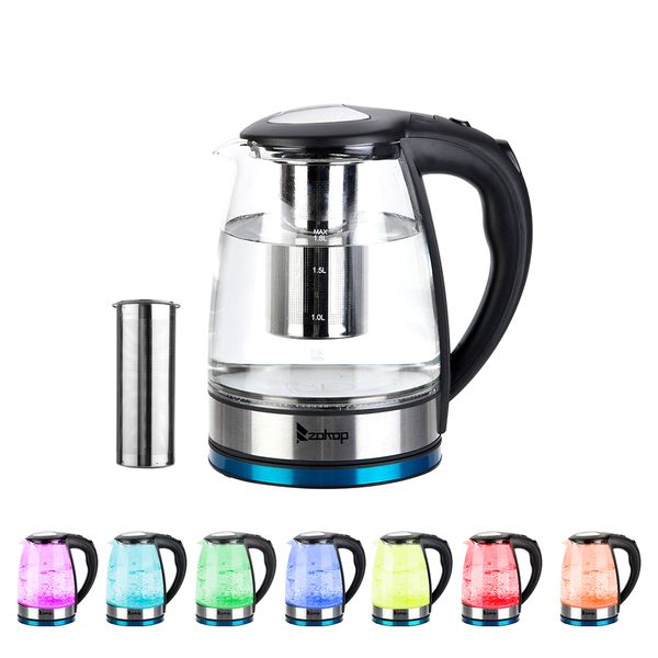zokop hd-1861-a 110v 1500w 1.8l electric kettle american plug colorful ribbon filter glass electric kettle
zokop hd-1861-a 110v 1500w 1.8l electric kettle american plug colorful ribbon filter glass electric kettle