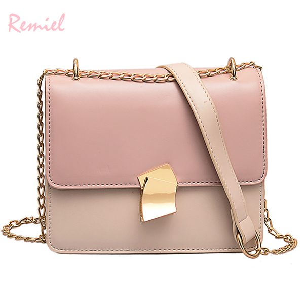 2019 spring fashion new lock square bag pu leather women's handbag sweet girl chain shoulder messenger bag
2019 spring fashion new lock square bag pu leather women's handbag sweet girl chain shoulder messenger bag