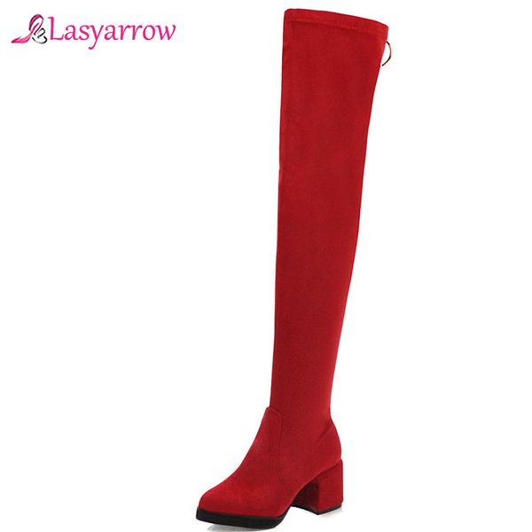 lasyarrow slim stretch over the knee boots women faux suede boots fashion winter thigh high shoes woman size 48 j1079, Black
lasyarrow slim stretch over the knee boots women faux suede boots fashion winter thigh high shoes woman size 48 j1079, Black
