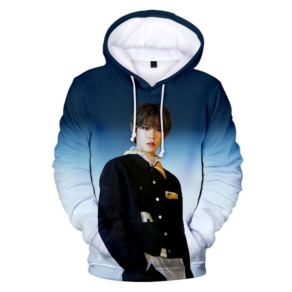 nct 127 new we super huan 3d printed hoodie spring/winter men/women long sleeve casual hoodie top, Black 
nct 127 new we super huan 3d printed hoodie spring/winter men/women long sleeve casual hoodie top, Black