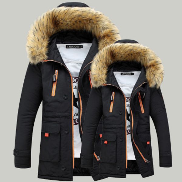 2018 new winter man jacket casual hooded collor parka men thicken full sleeve winter jacket men warm parka outwear clothes, Tan;black
2018 new winter man jacket casual hooded collor parka men thicken full sleeve winter jacket men warm parka outwear clothes, Tan;black