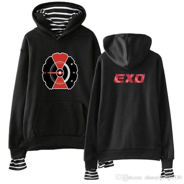 fake two piece exo kpop fashion printed hoodies women 2018 new long sleeve casual hooded sweatshirts trendy clothing, Black
fake two piece exo kpop fashion printed hoodies women 2018 new long sleeve casual hooded sweatshirts trendy clothing, Black
