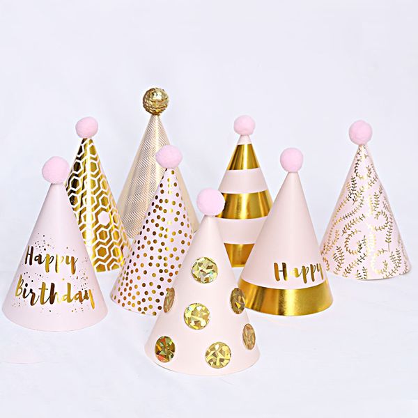 party hats 1pcs happy birthday polka dot diy cute handmade cap crown shower baby decoration boy girl gifts supplie
party hats 1pcs happy birthday polka dot diy cute handmade cap crown shower baby decoration boy girl gifts supplie