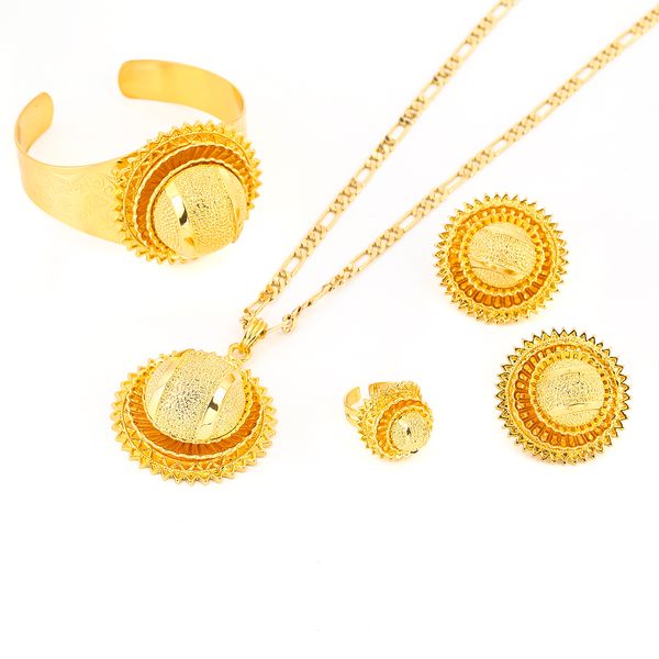 new ethiopian 24k gold color set brass jewelry pendant chain clip earring ring bangle set africa bride eritrea set ethiopian, Black
new ethiopian 24k gold color set brass jewelry pendant chain clip earring ring bangle set africa bride eritrea set ethiopian, Black