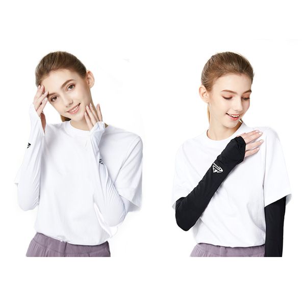 1pair outdoor sports uv sun protection ice fabric sleeves for cycling running driving cover women sports arm guard warm sleeves, Black
1pair outdoor sports uv sun protection ice fabric sleeves for cycling running driving cover women sports arm guard warm sleeves, Black