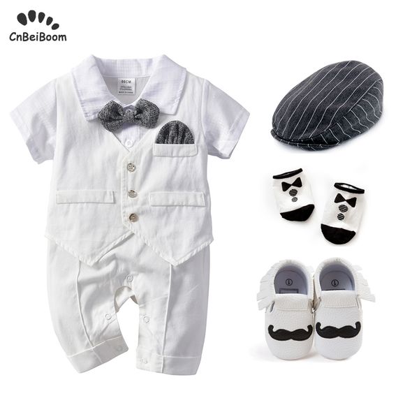 2019 new summer brand gentleman style baby boys clothing sets white children clothing 6-24 kids clothes tie bow vest shoes set
2019 new summer brand gentleman style baby boys clothing sets white children clothing 6-24 kids clothes tie bow vest shoes set