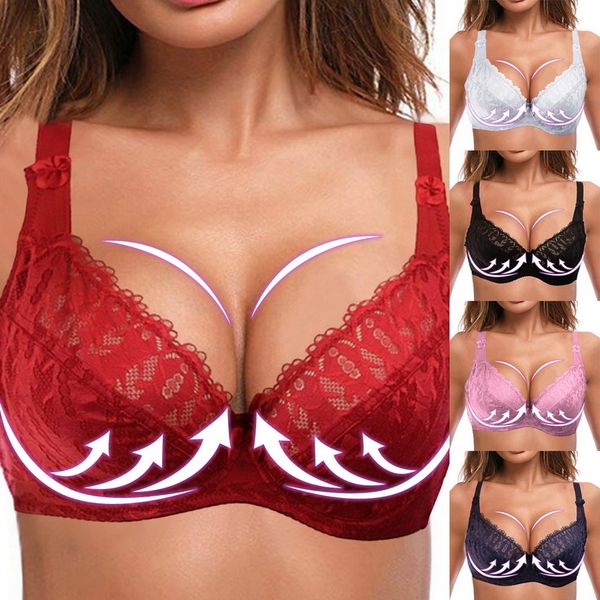 2019 plus size 44 lace bras for women bralette crop shockproof underwear ultra thin lingerie push up brassiere full cup, White;black
2019 plus size 44 lace bras for women bralette crop shockproof underwear ultra thin lingerie push up brassiere full cup, White;black