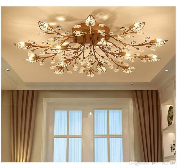 modern nordic k9 crystal led ceiling lights fixture gold black home lamps for living room bedroom kitchen bathroom
modern nordic k9 crystal led ceiling lights fixture gold black home lamps for living room bedroom kitchen bathroom