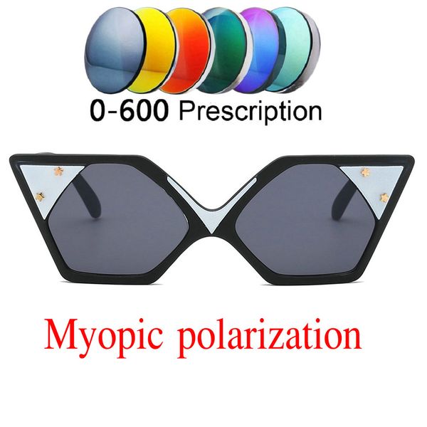fashion lady finished myopia polarized sunglasses super cute student custom made myopia minus prescription sunglasses 1.0-4.0 nx, White;black
fashion lady finished myopia polarized sunglasses super cute student custom made myopia minus prescription sunglasses 1.0-4.0 nx, White;black