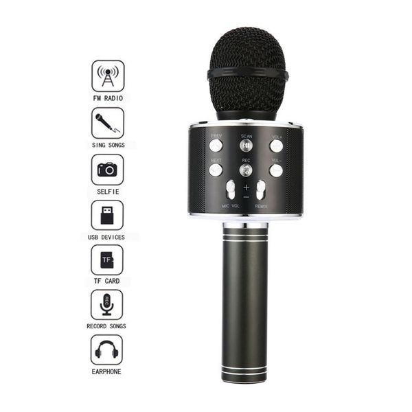 portable wireless microphone bluetooth karaoke home mic stereo speaker player usb studio ktv music online
portable wireless microphone bluetooth karaoke home mic stereo speaker player usb studio ktv music online